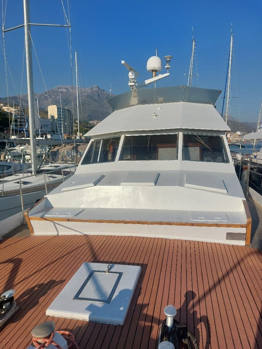 The foredeck